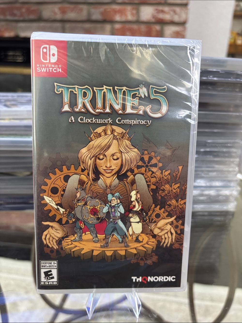 Nintendo Switch Trine 5 A Clockwork Conspiracy Brand New Sealed